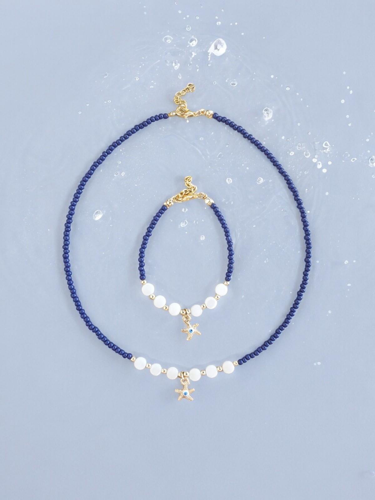 Nazarlık Bileklik Kolye Takım