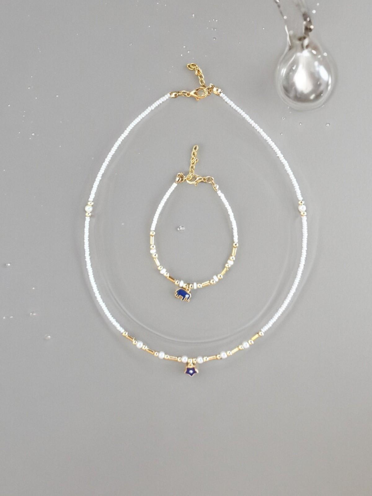 Nazarlık Bileklik Kolye Takım