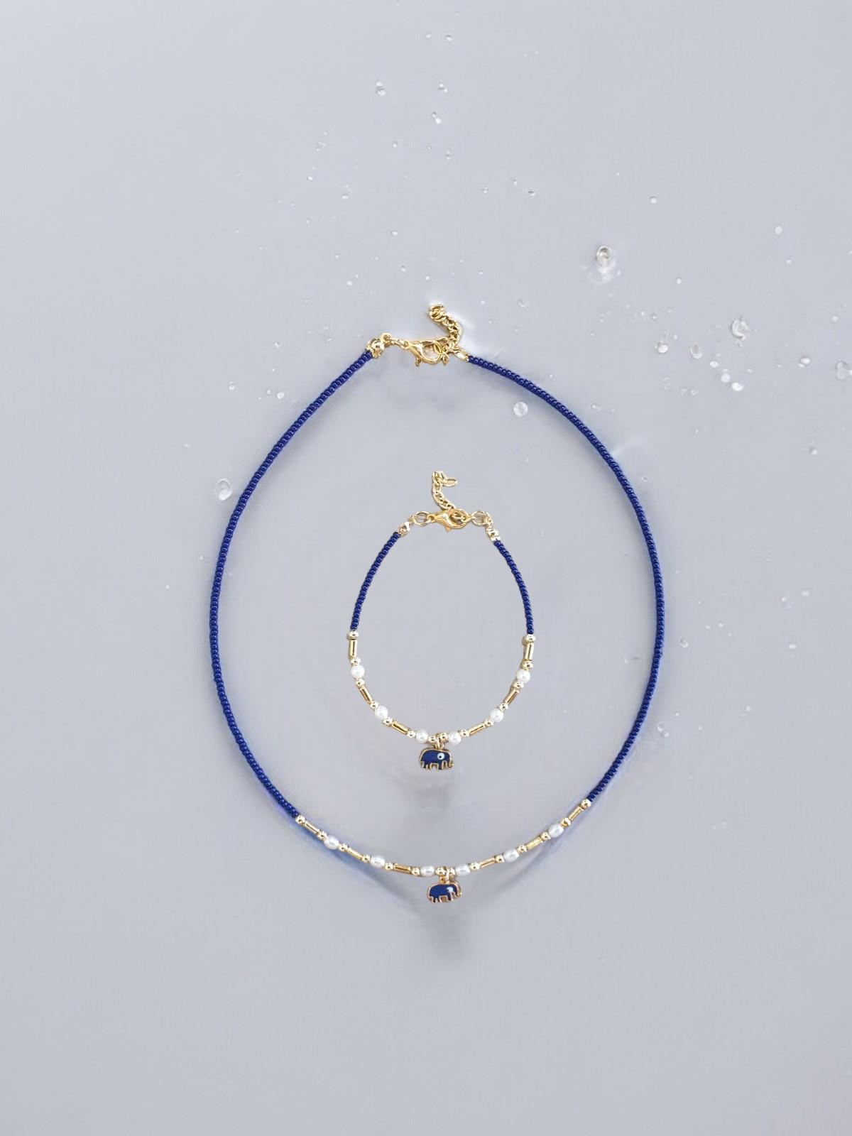 Nazarlık Bileklik Kolye Takım