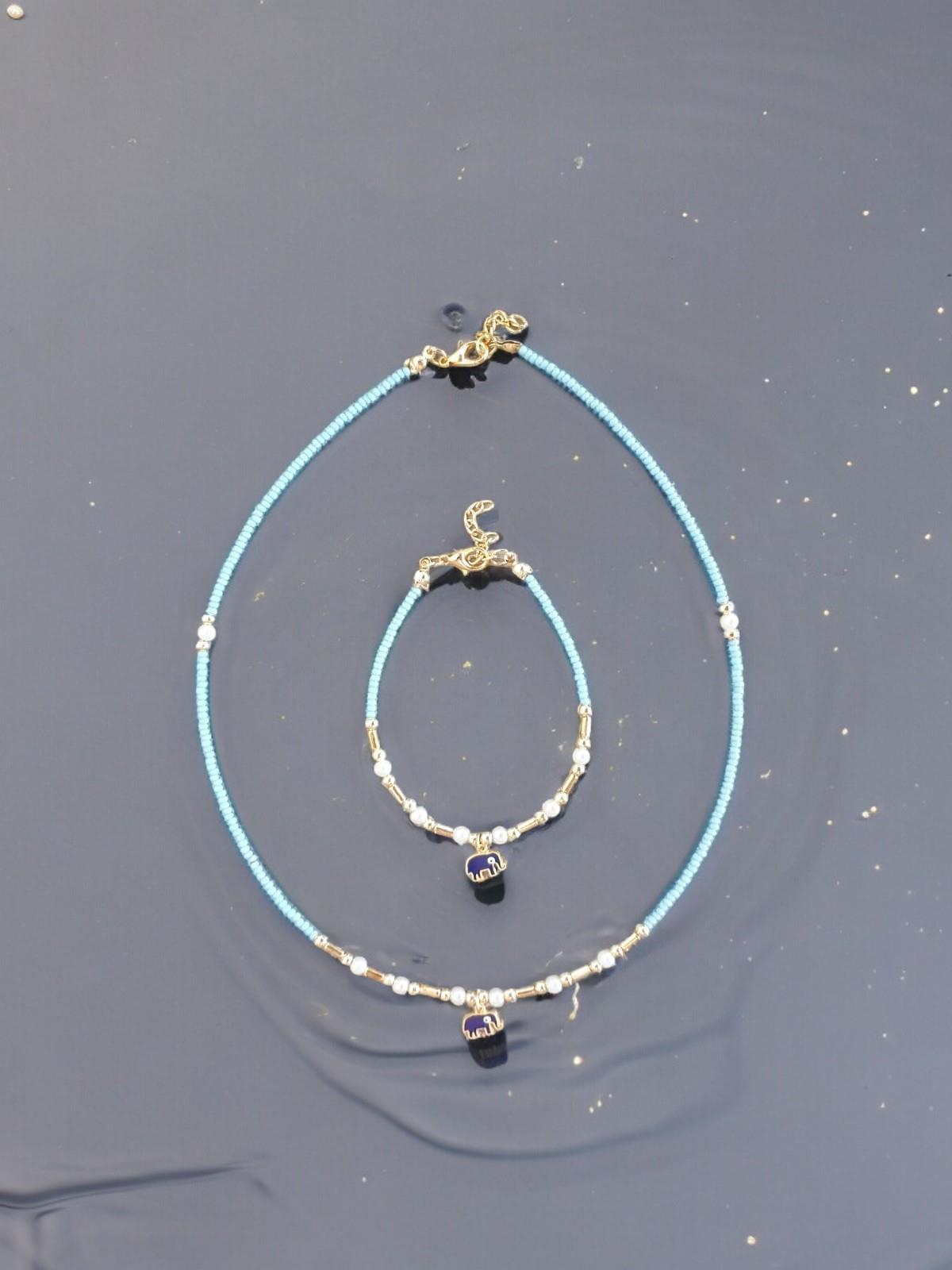 Nazarlık Bileklik Kolye Takım