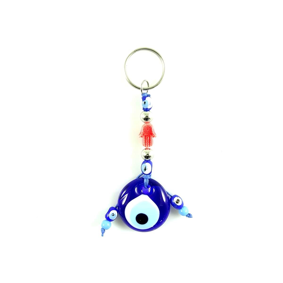 Colorful Evil Eye Keychain