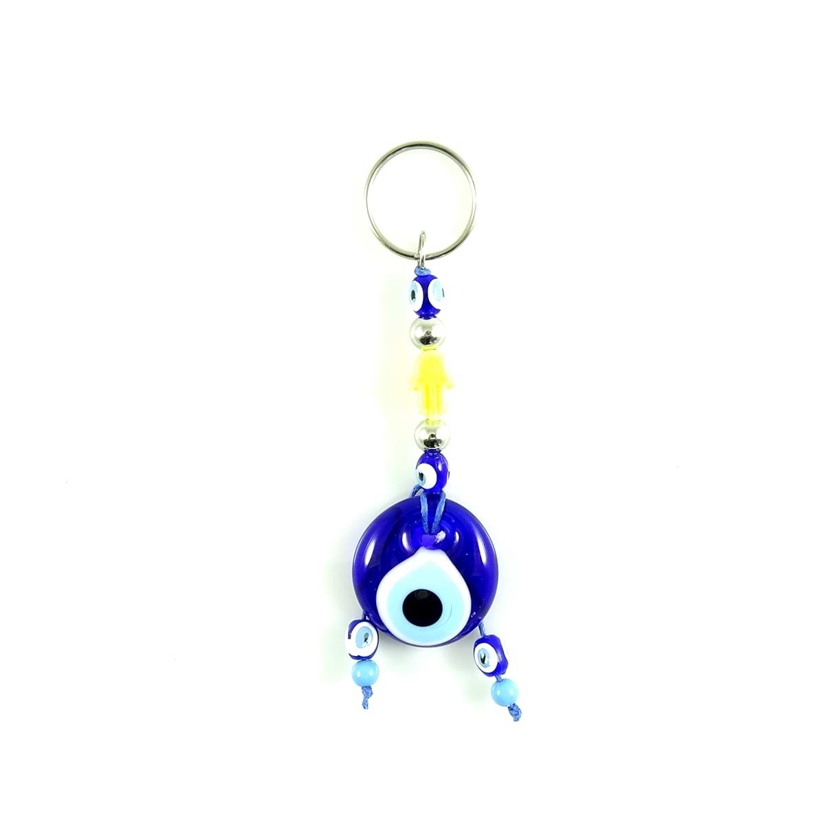 Colorful Evil Eye Keychain