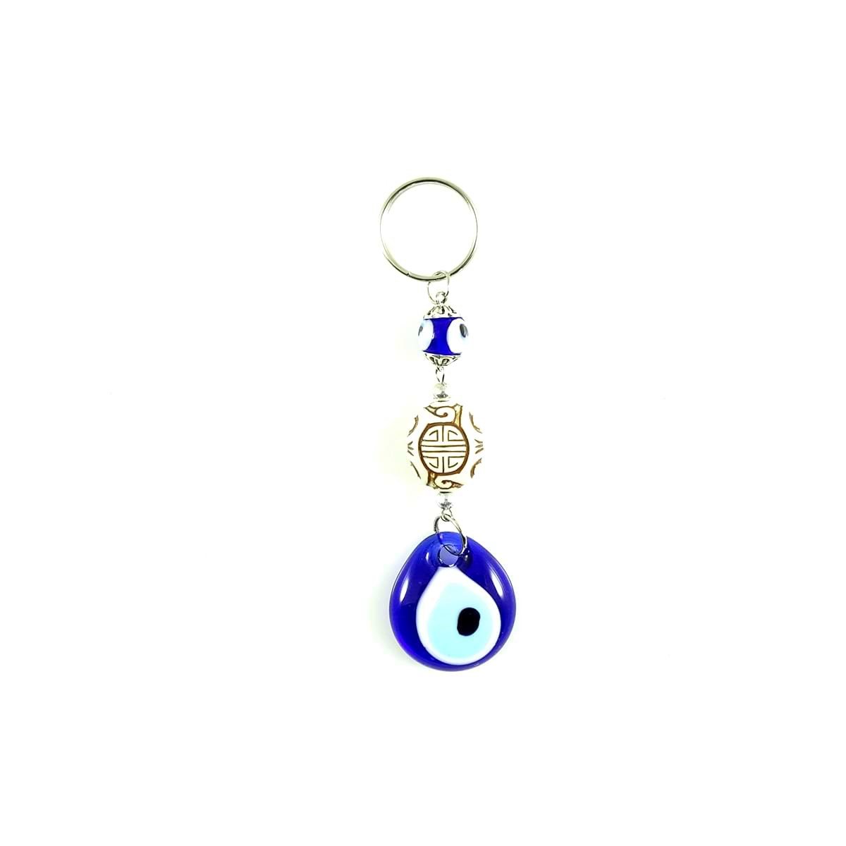 Colorful Evil Eye Keychain