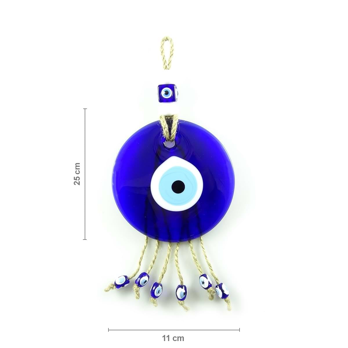 Fringed Evil Eye Wall Decoration 