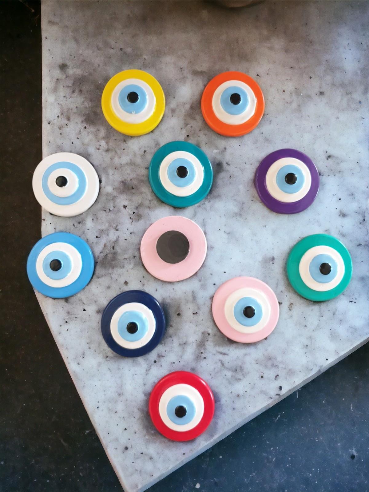 Taş Nazar Magnet (4,5CM)