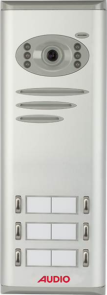 AudioAudio Basic Kameralı Zil Paneli 6 lı