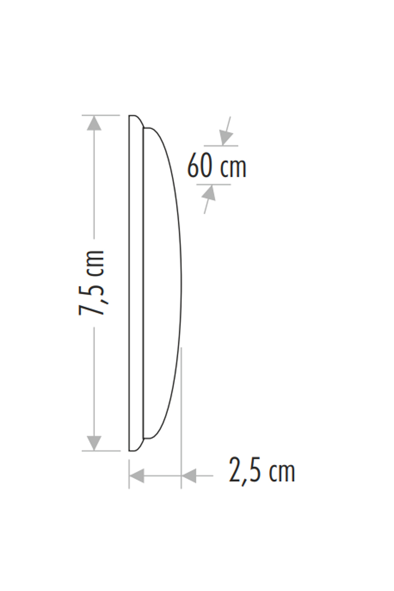 CataCata CT-2474B 20w Alüminyum Kasa Yatay Led Bant Armatür 60 Cm 6400K Beyaz