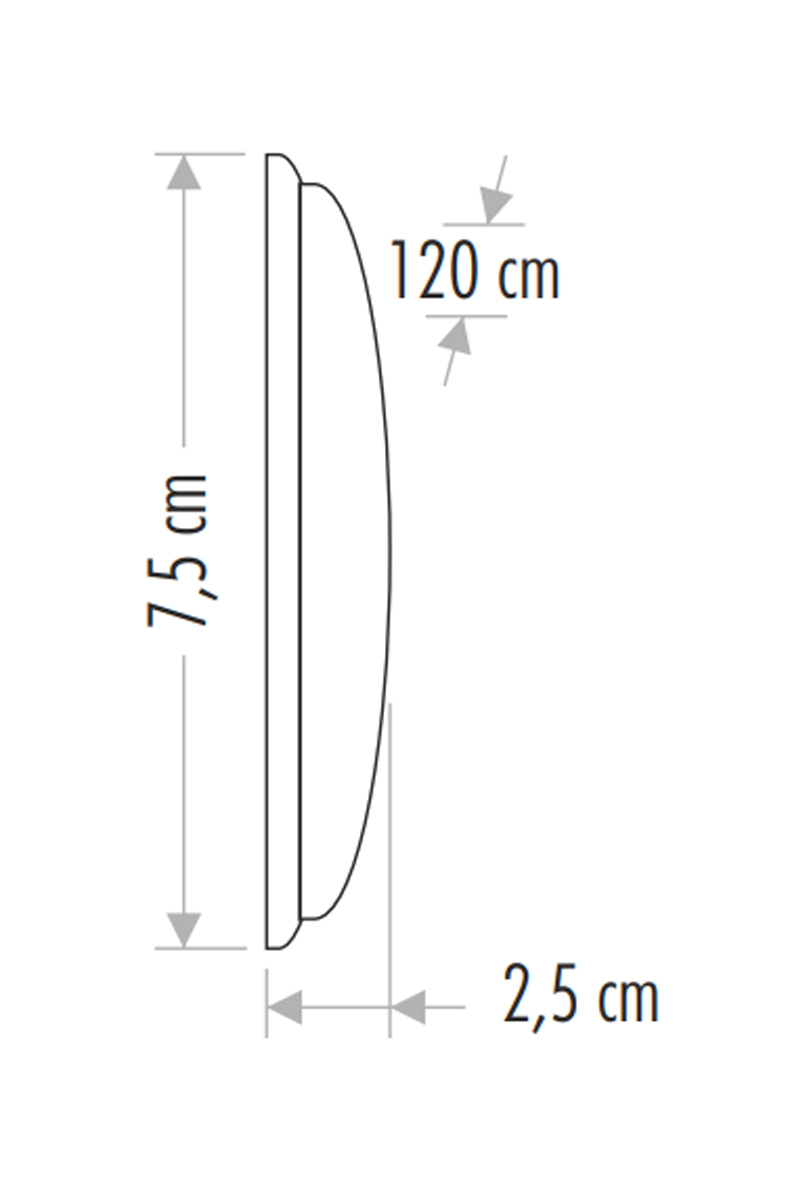 CataCata CT-2475 40w Yatay Ledli Bant Armatür 120 cm 6400K Beyaz