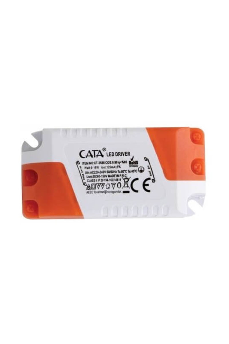 CataCata CT-2516 9-18W Sıva Üstü Led Panel Driver