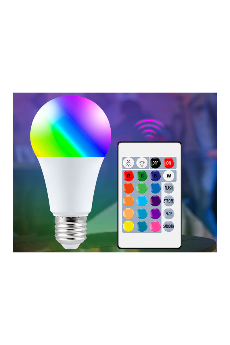 CataCata CT-4058 9w Uzaktan Kumandalı Led Ampül E27 RGB