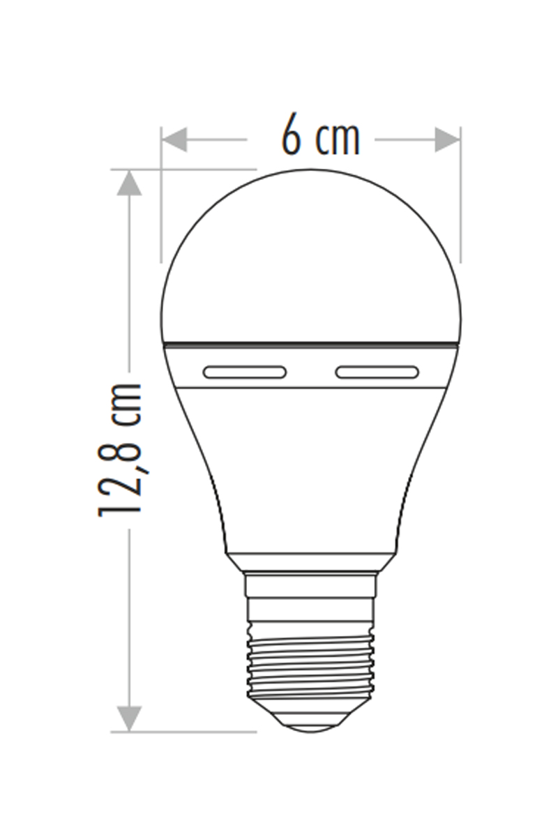CataCata CT-4229B 9w Şarjlı Led Ampül E27 6500K Beyaz