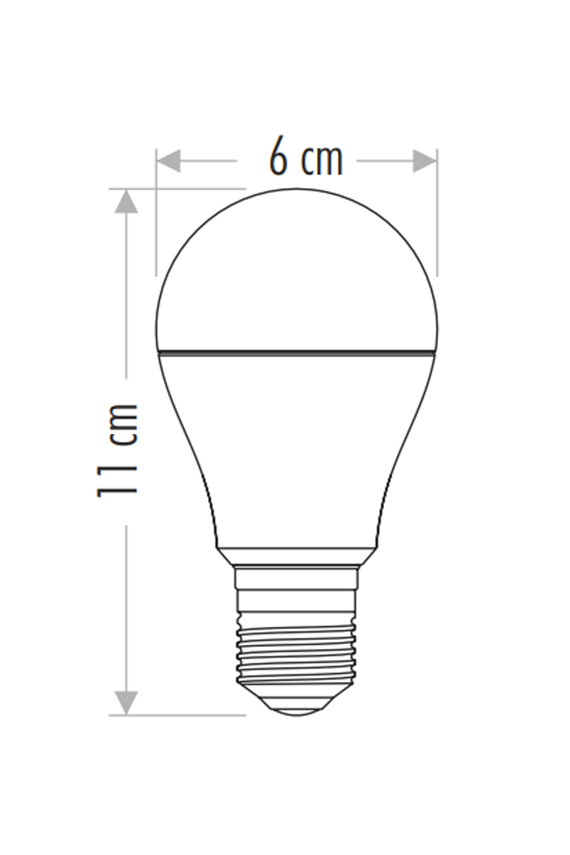 CataCata CT-4259 12w Sensörlü Led Ampül E27 6500K