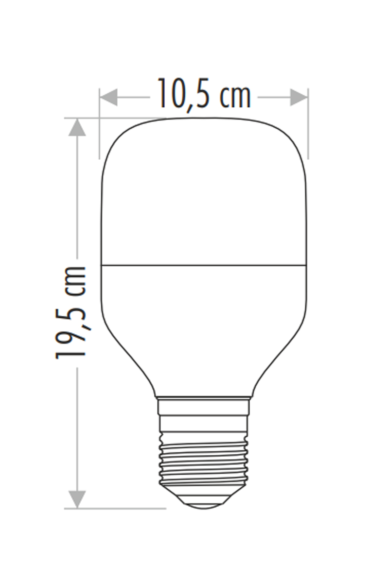 CataCata CT-4263B 30w Torch Led Ampül E27 6500K Beyaz