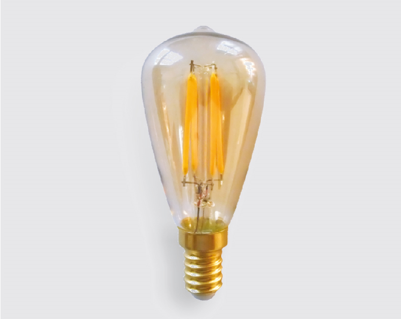 CataCata CT-4299 4W Rustik Led Ampül E14 Sarı/Amber