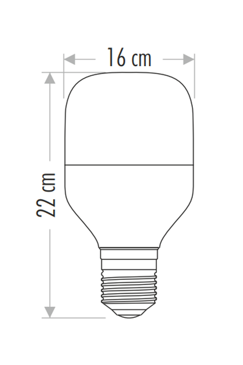 CataCata CT-4328B 65w Torch Led Ampül E27 6500K Beyaz