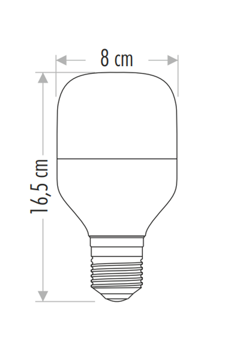 CataCata CT-4330B 20w Torch Led Ampül E27 6500K Beyaz