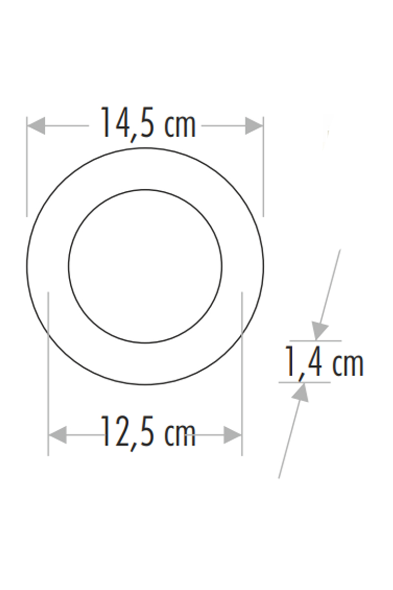 CataCata CT-5146 9w Slim Led Panel 6500K Beyaz