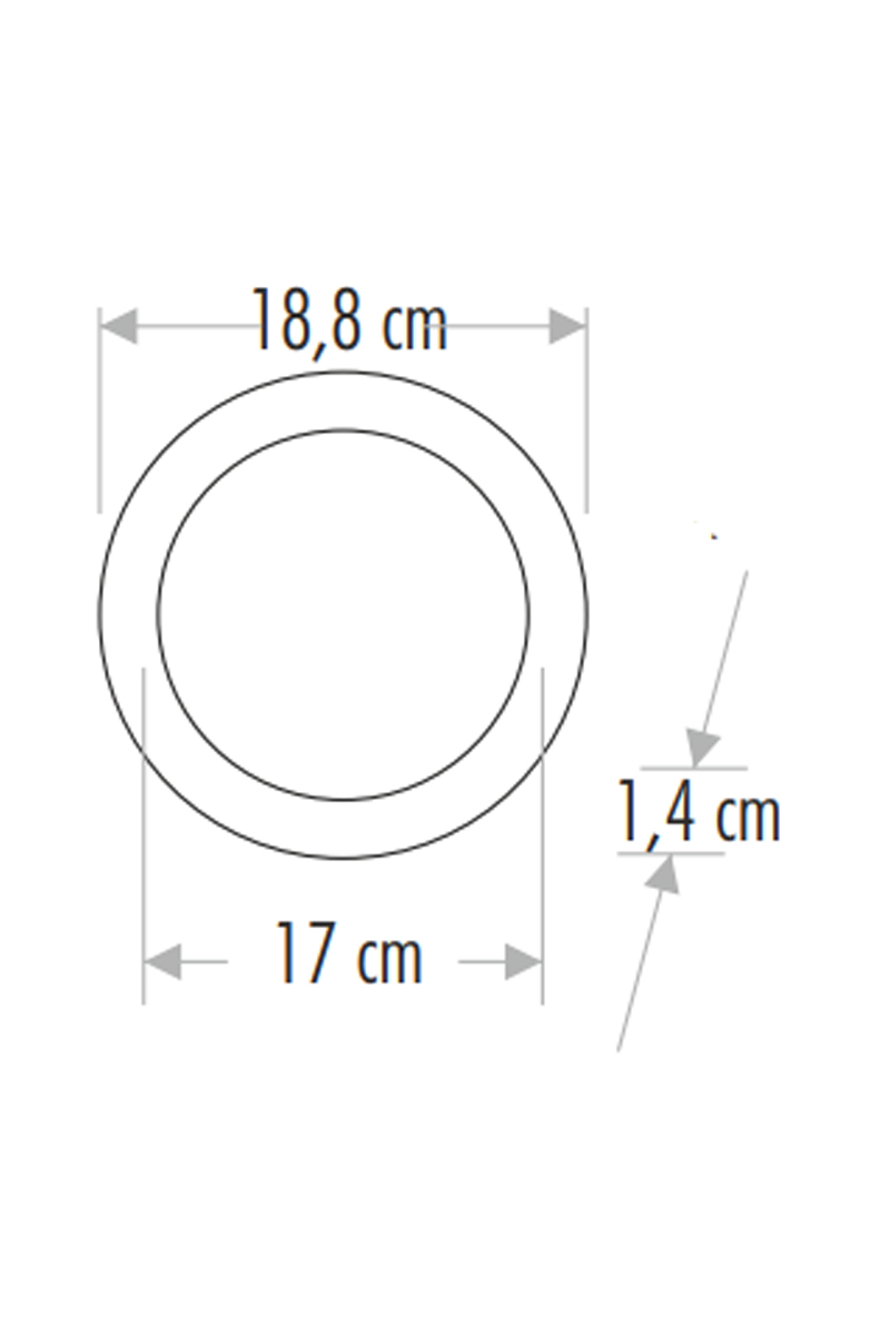 CataCata CT-5148 15W Sıva Altı Slim Led Panel 3000K Günışığı