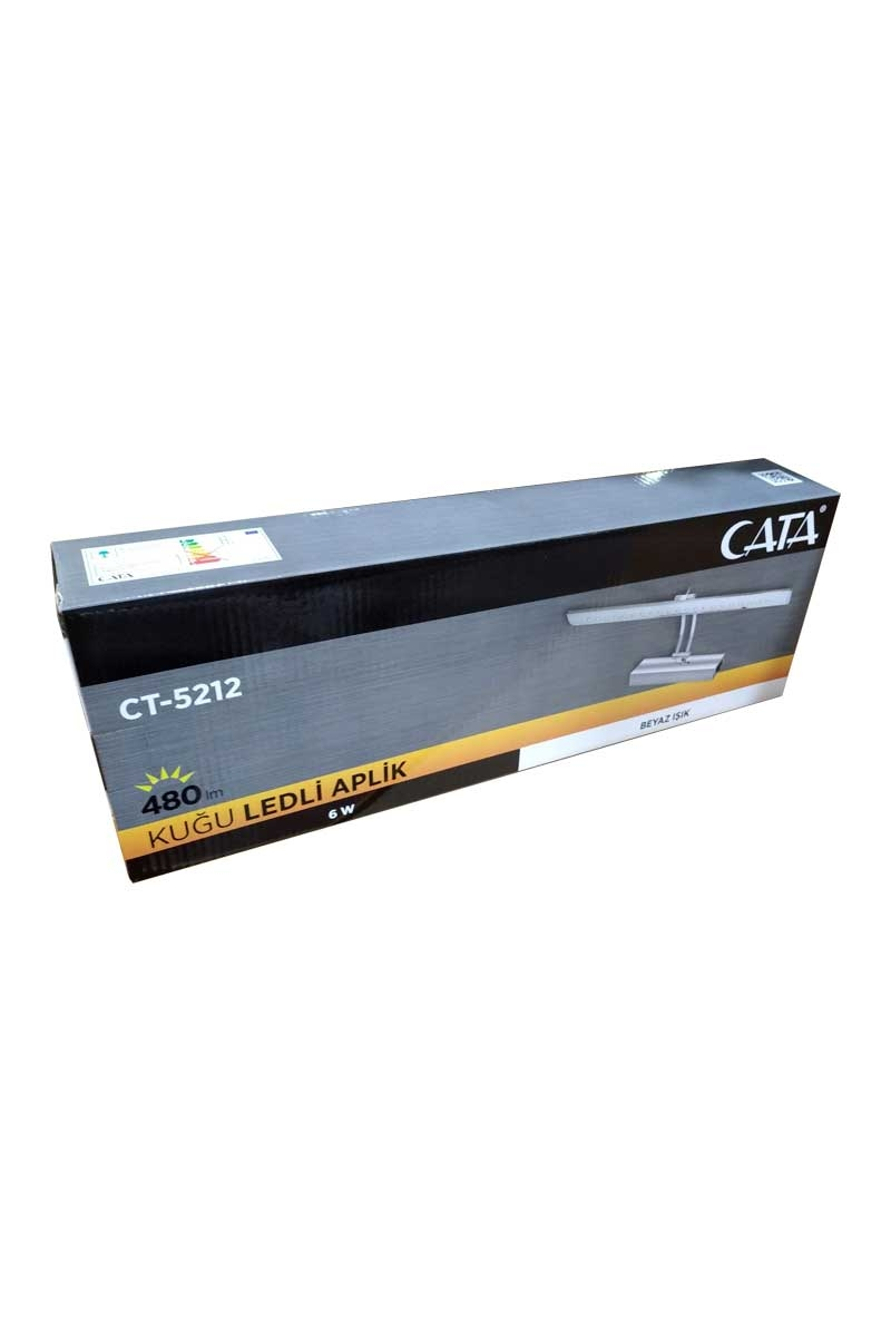 CataCata CT-5212 7w Kuğu Ledli Aplik 6500K Beyaz