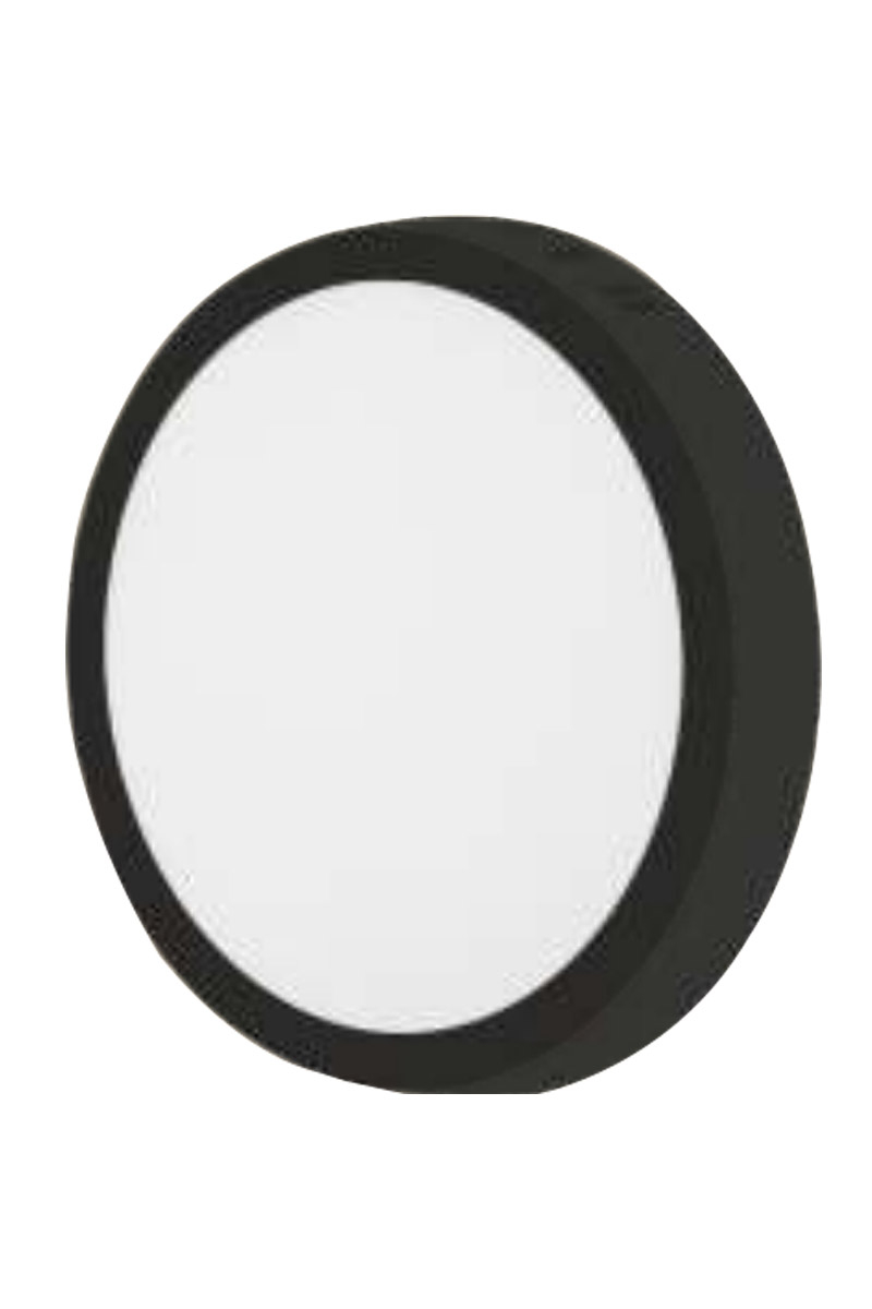 CataCata CT-5238B 30w Siyah Kasa Sıva Üstü Yuvarlak Led Panel 6400K Beyaz