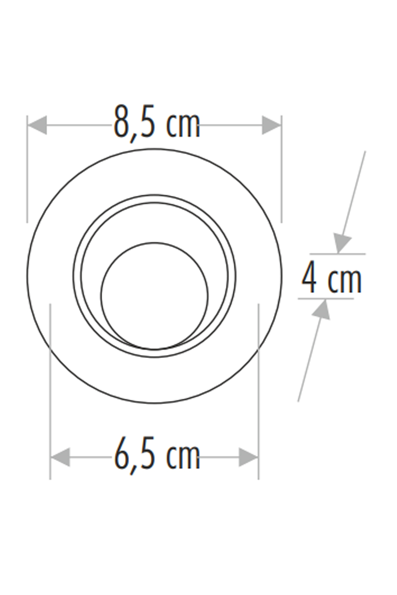 CataCata CT-5252 7w Saten Kasa Akik Cob Led Spot Armatür 3200K Günışığı