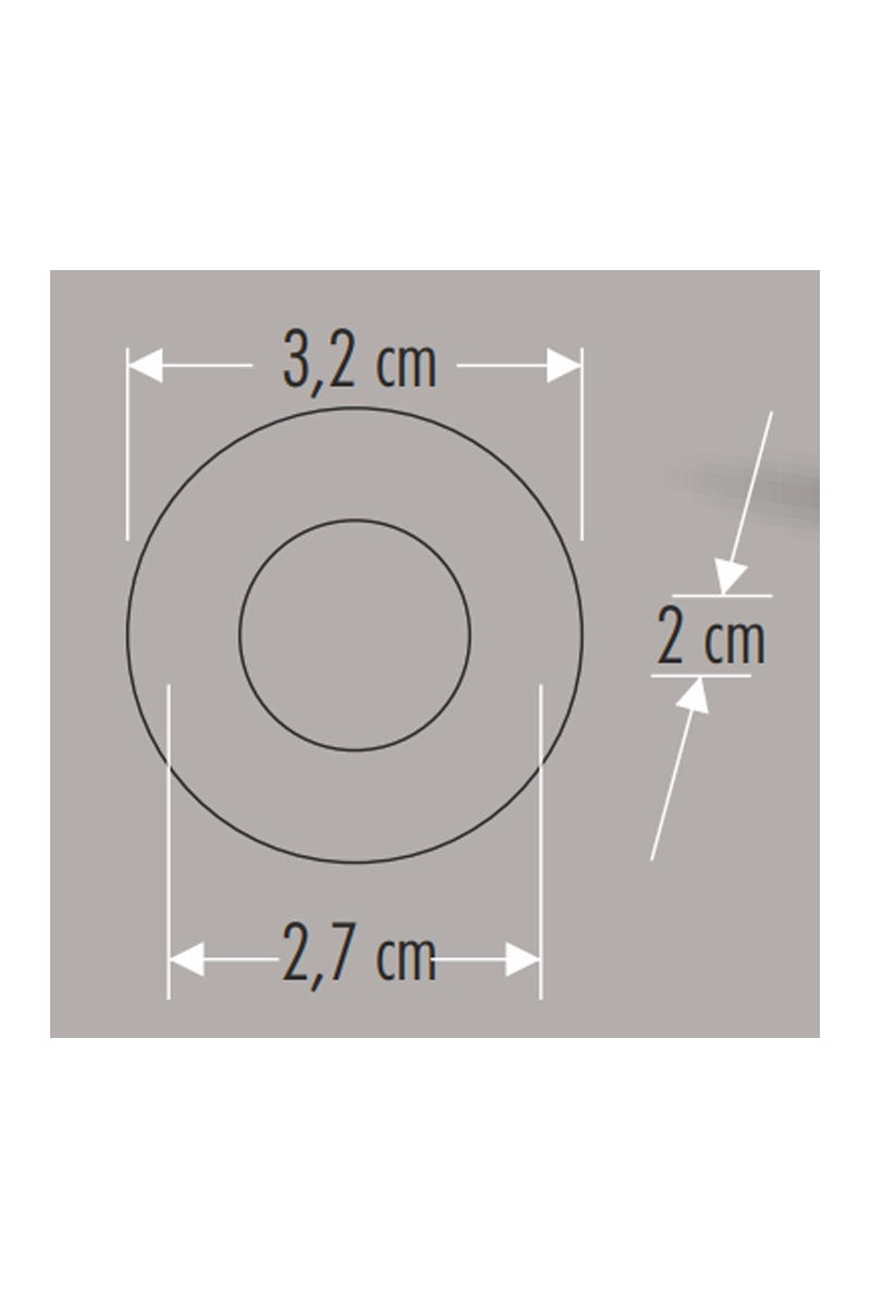 CataCata CT-5270G 1,5w Power Ledli Yıldız Spot Armatür 3200K Günışığı