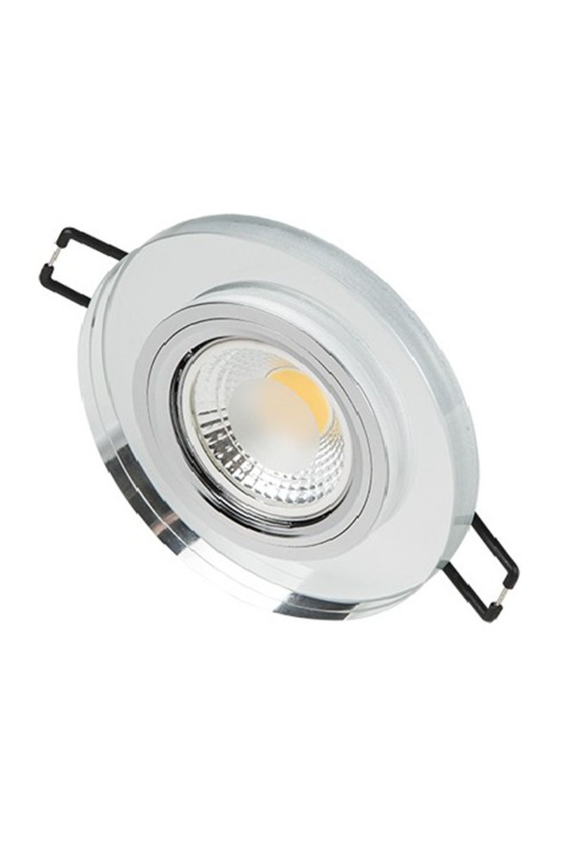 CataCata CT-6555 Ortanca Dekoratif Cam Spot Kasası Gu10