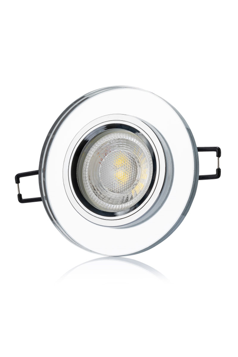 CataCata CT-6555 Ortanca Dekoratif Cam Spot Kasası Gu10