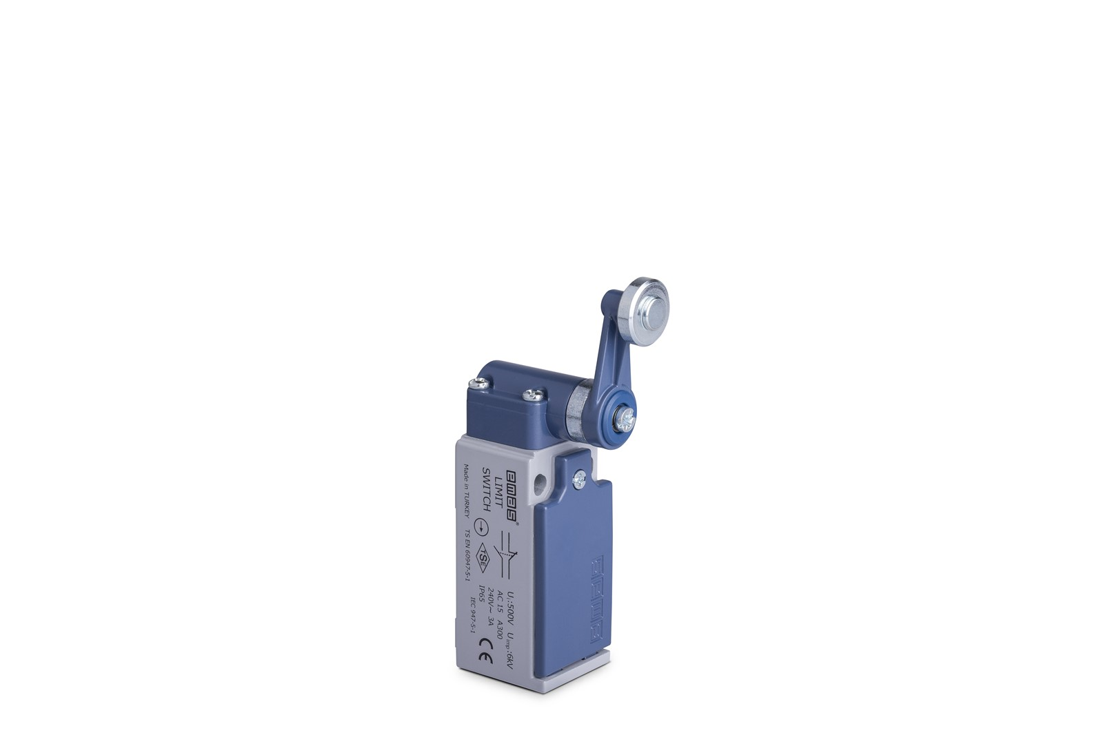 EmasEmas L51K13MEM121 L51 Metal Gövde 18 mm Metal Kollu Makara Ani Hareketli 1NO+1NC Sınır Şalter