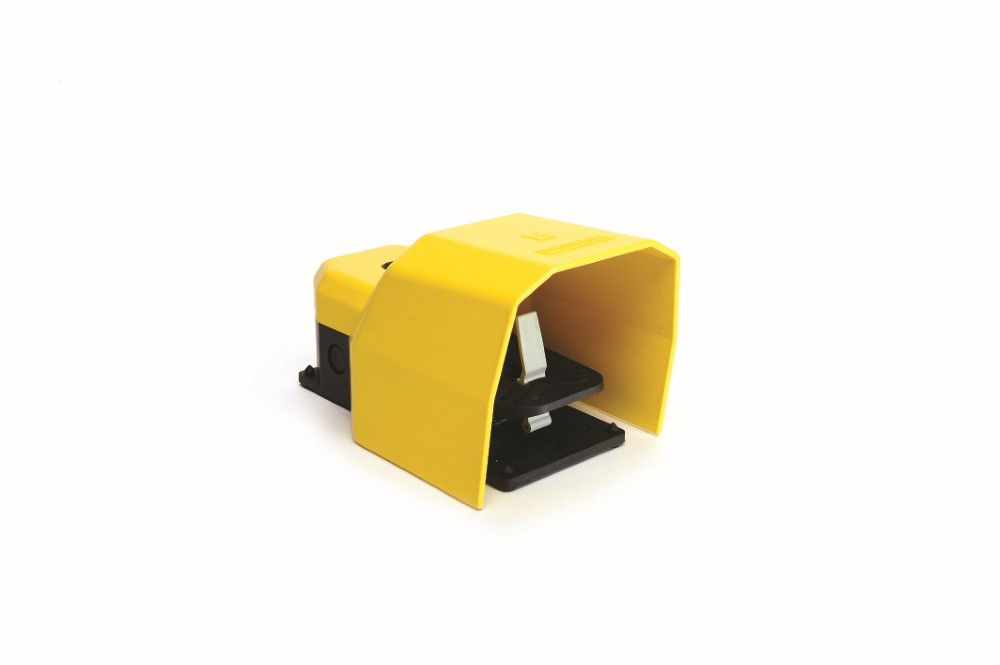 EmasEmas PDKS11BX10 PDK Serisi Metal Korumalı 1NO+1NC Tekli Sarı Plastik Pedal