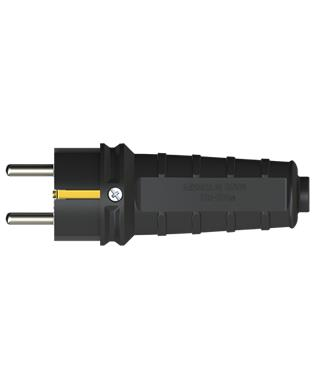 NeadNead 1x16A. Kauçuk Topraklı Fiş