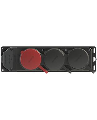 NeadNead 3x25A+1x16A+1x16A Kauçuk Üçlü Grup Priz