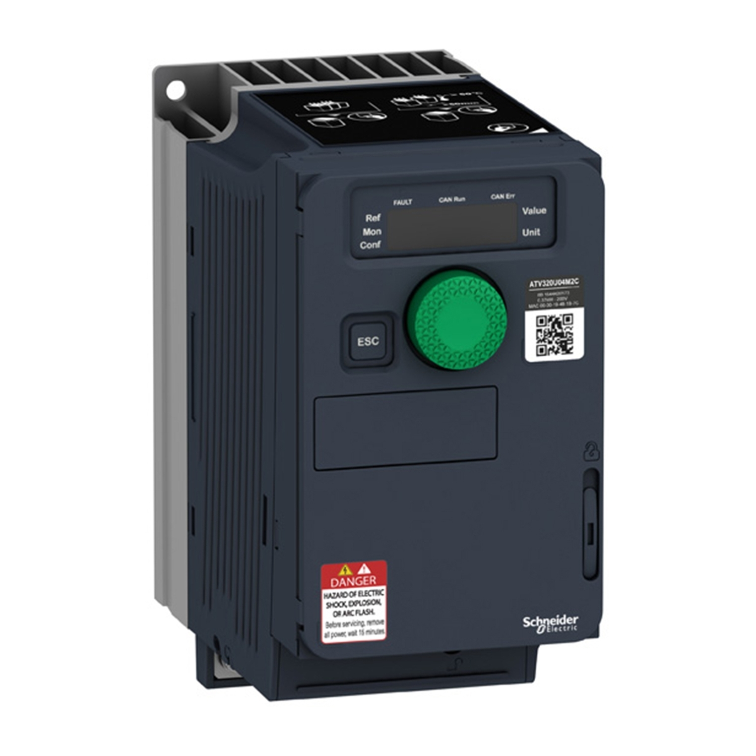 SchneiderSchneider ATV320U22N4C Hız Kontrol Cihazı ATV320 - 2,2Kw - 380..500 V - 3 Fazlı Besleme - Kompakt Tip