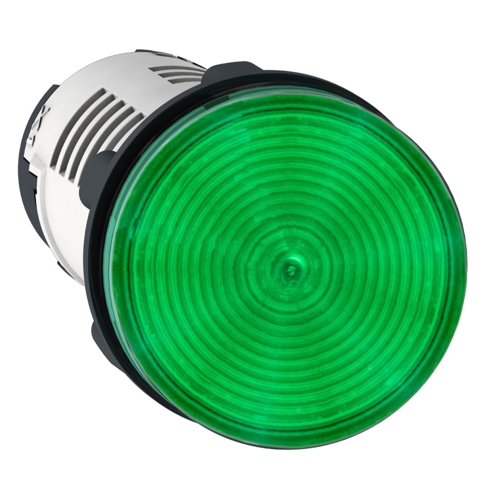 SchneiderSchneider XB7EV03BP Yuvarlak Pilot Işığı Ø 22 - Yeşil - Entegre Led - 24 V - Vida Kelepç Terminali