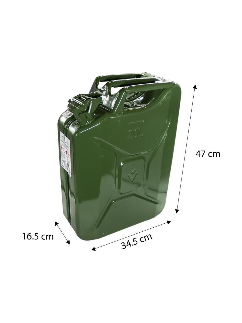 VALPRO 20LT METAL YAKIT BİDONU
