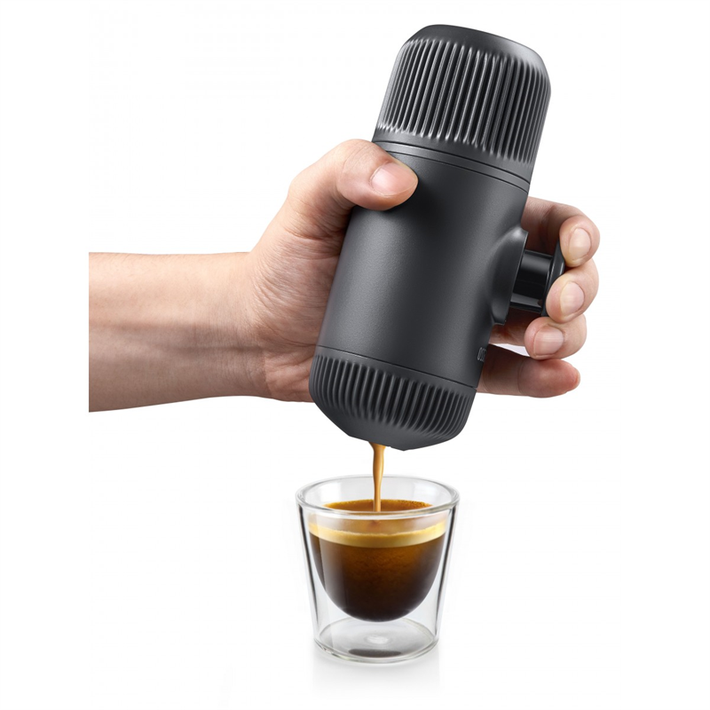ESCOBARISTANANOPRESSO-GRİEscobarista - Wacao Nanopresso Manuel Espresso Makinesi - Gri