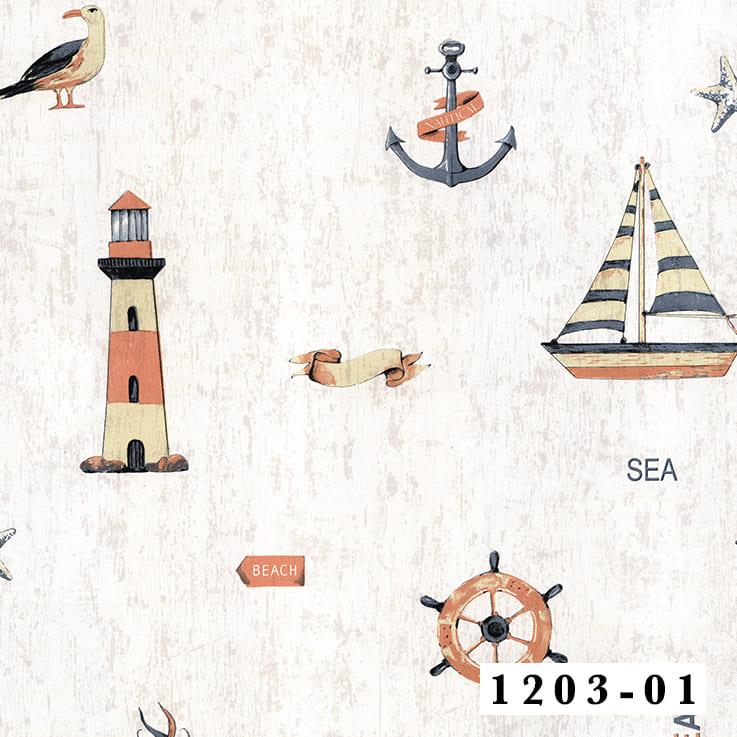 1203-01 Decowall Deco Junior Duvar Kağıdı
