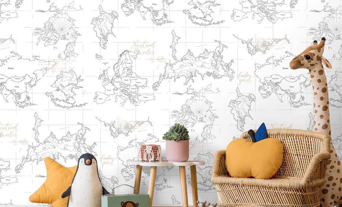 1206-01 Decowall Deco Junior Duvar Kağıdı