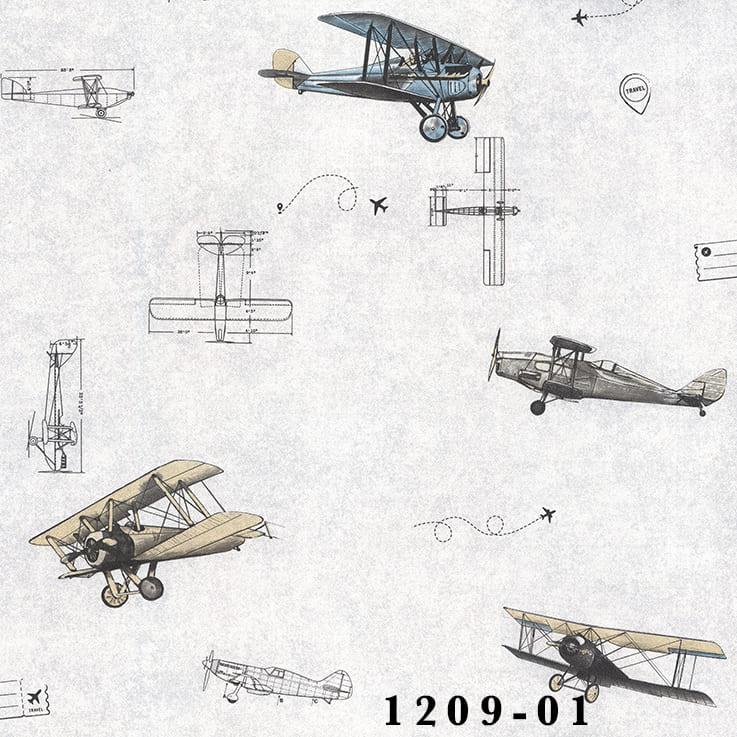 1209-01 Decowall Deco Junior Duvar Kağıdı