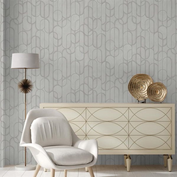 1514-3 Adawall Vera Modern Geometrik Desen Duvar Kağıdı