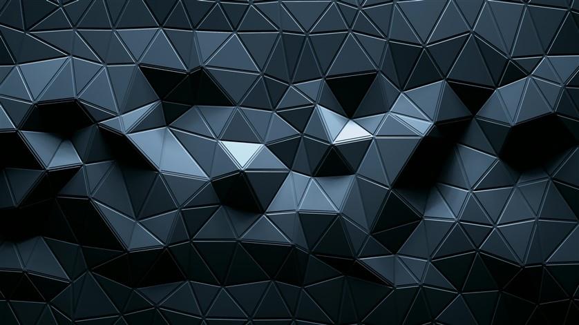 Geometrik Desenli Duvar Kağıdı-30