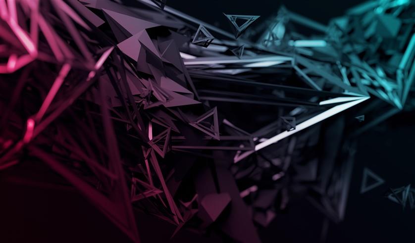 Geometrik Desenli Duvar Kağıdı-32