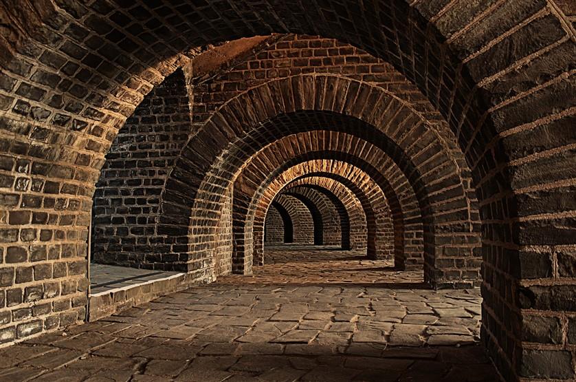 Tünel Derinlik 3d Duvar Kağıdı 02