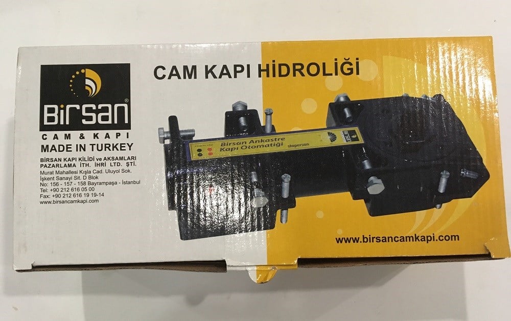 Birsan Cam Kapı Yer Hidroliği-Alt Motor