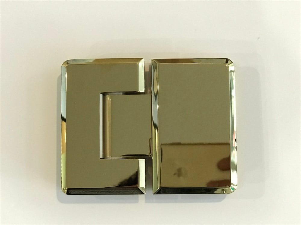HT-3053-GBR YAYLI CAM KAPI MENTEŞESİ (Camdan Cama) 180°