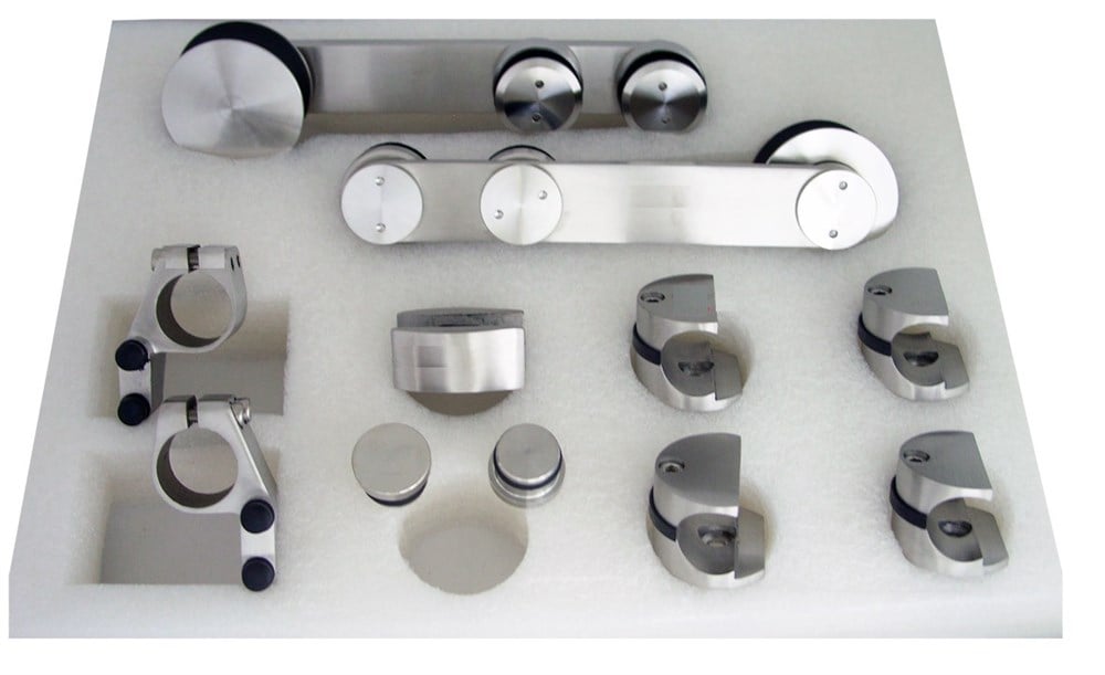 HT-8101E-SET-CAM LAMA PASLANMAZ  SÜRME KAPI  MEKANİZMA SETİ(CAM DETAY)