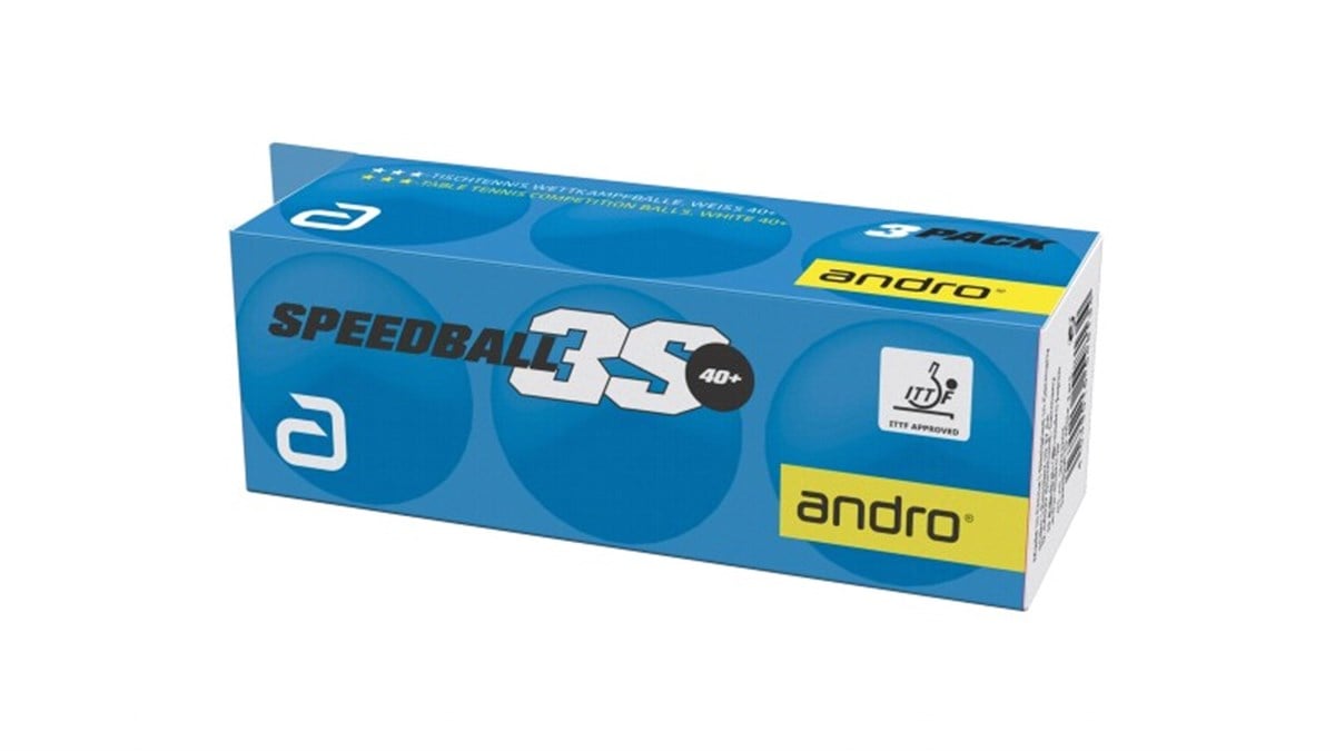 Andro 40+ Speedball Poly 3S***3'lü Kutu