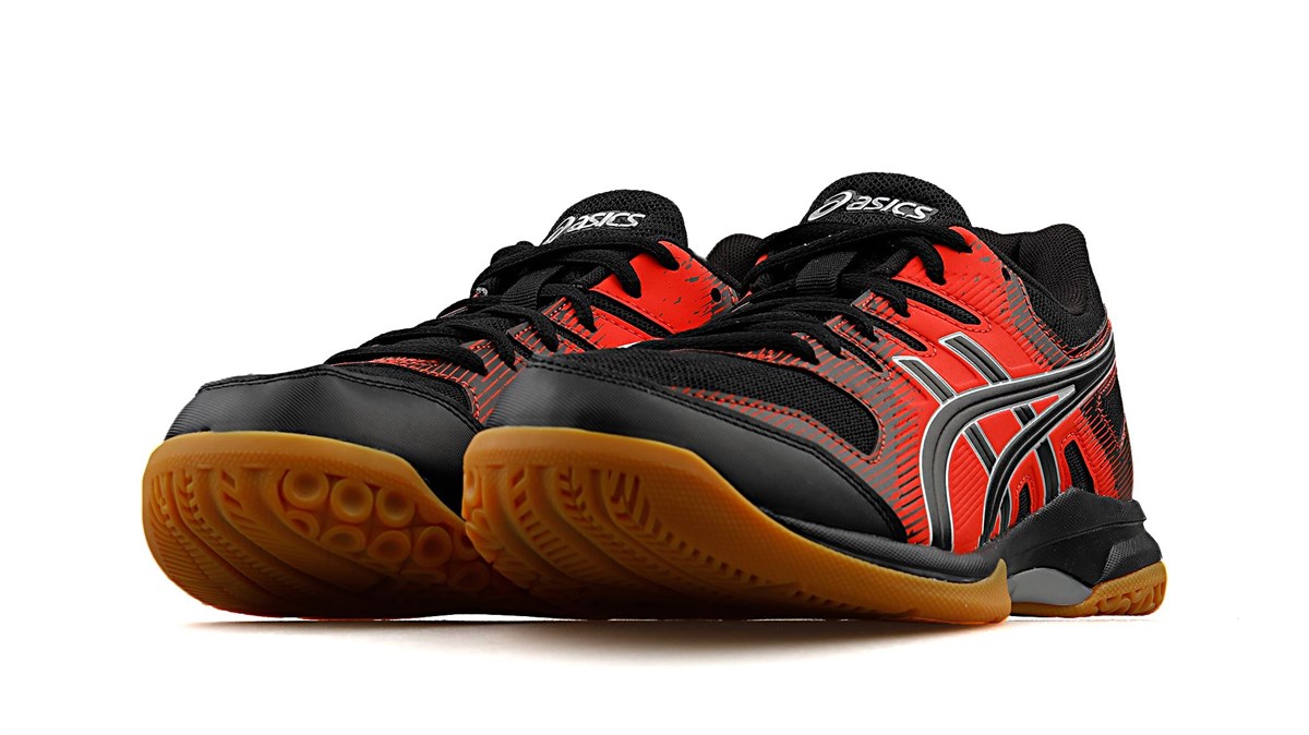 Asics Gel Rocket 9 Siyah Kırmızı