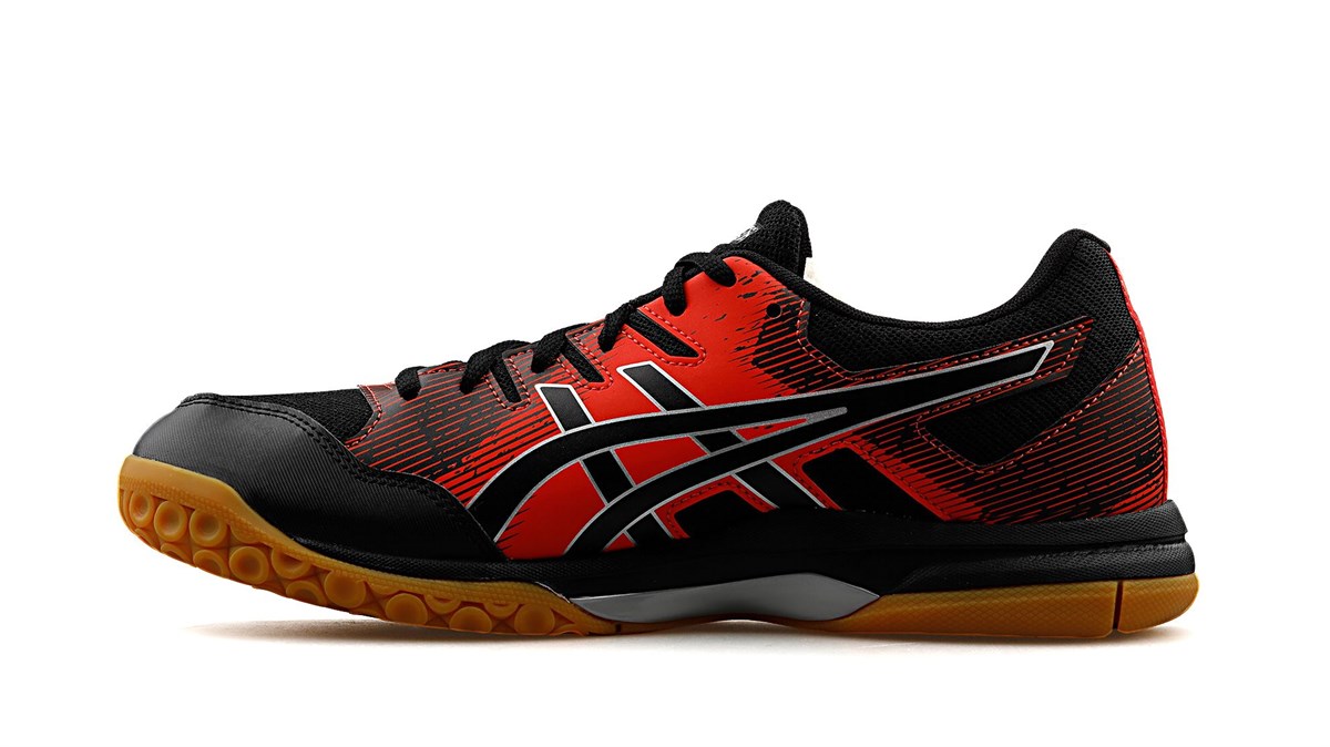 Asics Gel Rocket 9 Siyah Kırmızı
