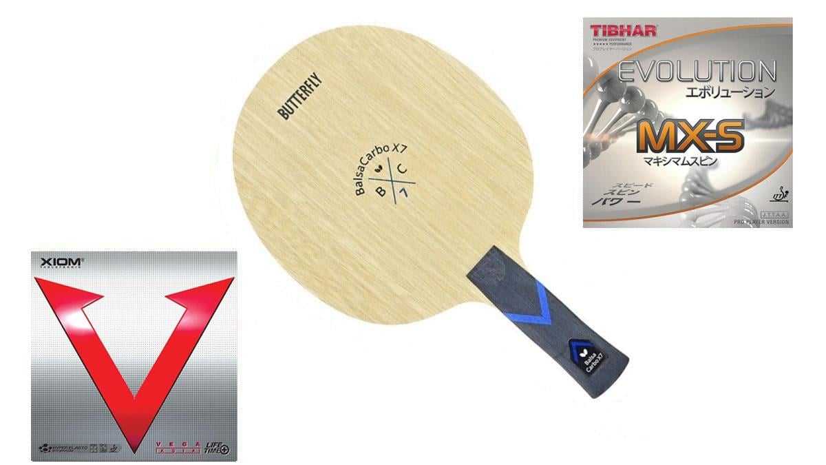 Butterfly Combo Balsa X7 Masa Tenisi Raketi